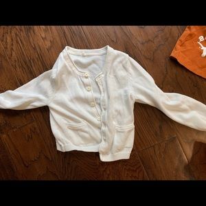 Cream cardigan